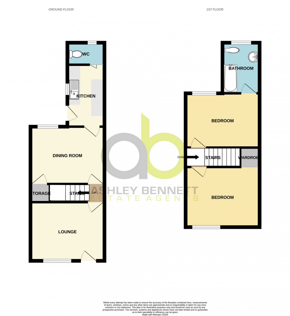 Floorplan for Argyll Road, Grays