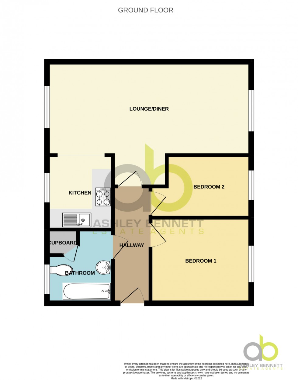 Floorplan for Grenville Road, Chafford Hundred, RM16 6BG