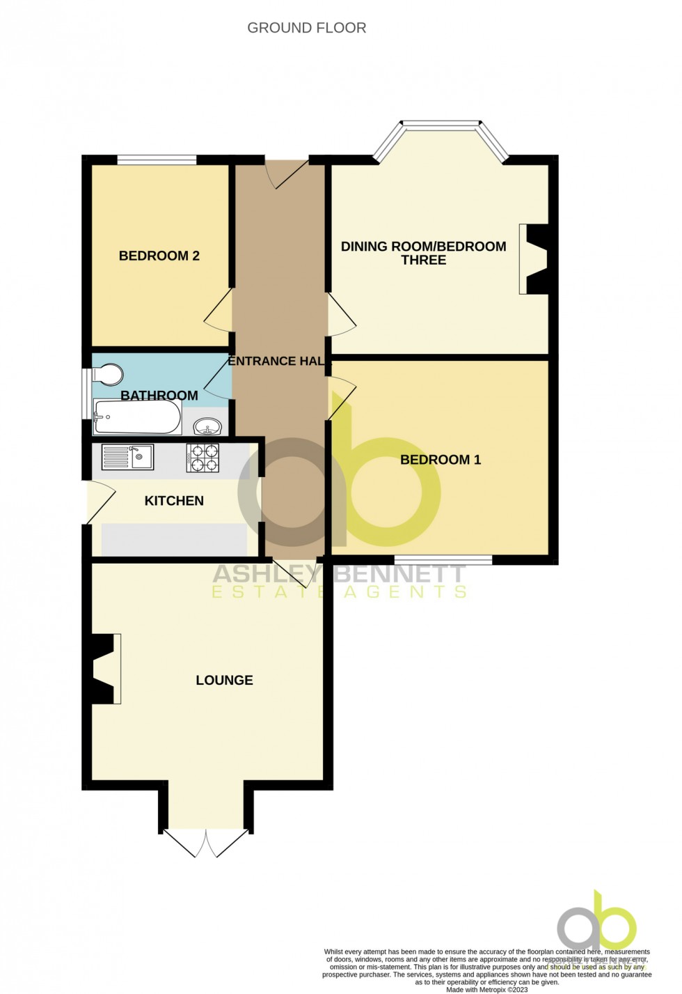 Floorplan for Blackshots Lane, Grays, RM16 2LH