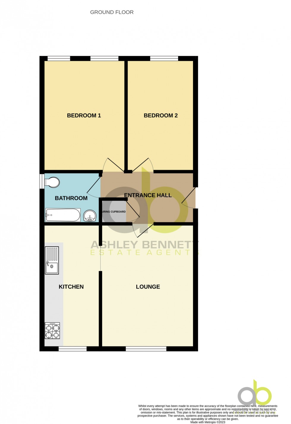 Floorplan for Burns Place, Tilbury, RM18 8JQ