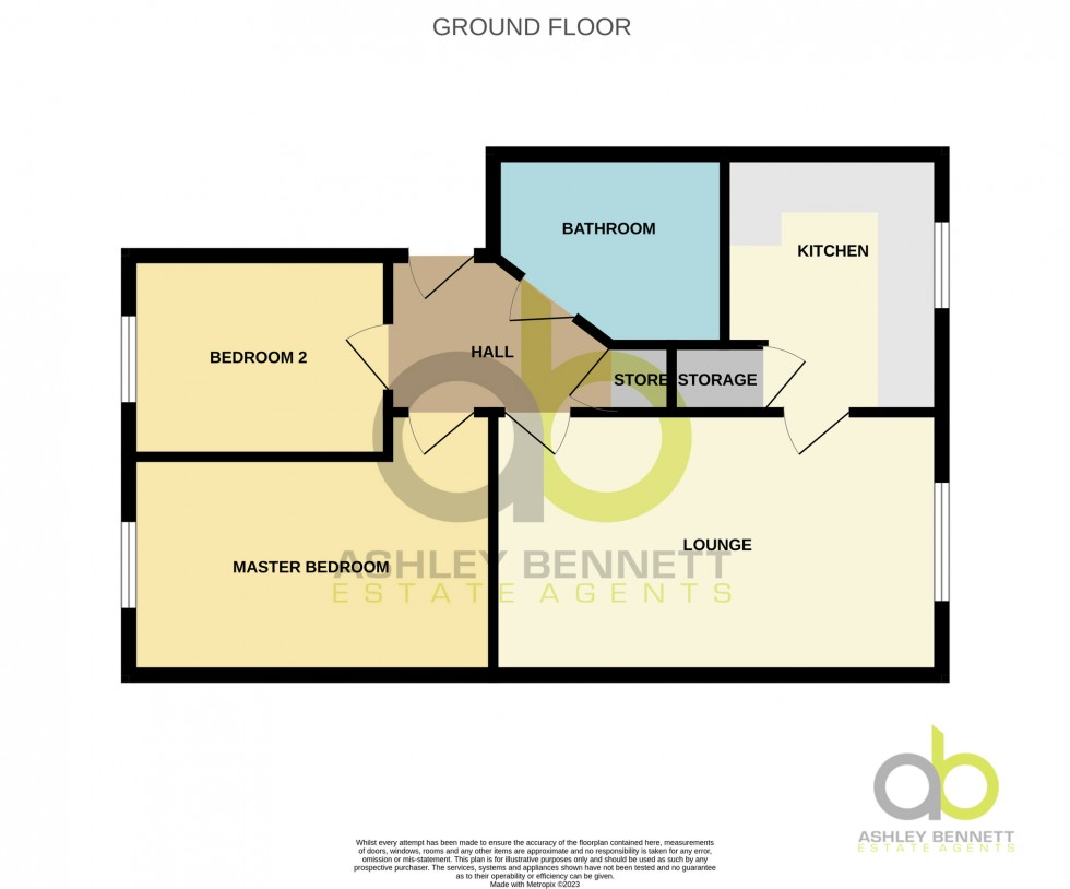 Floorplan for Priestley Court, Palmers Drive, Grays