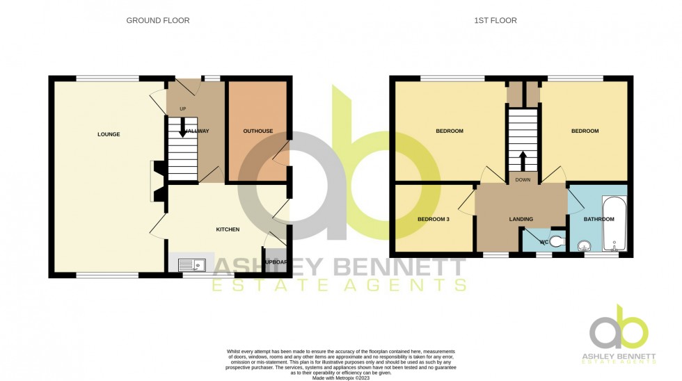 Floorplan for Hogarth Road, Grays, RM16 2XA