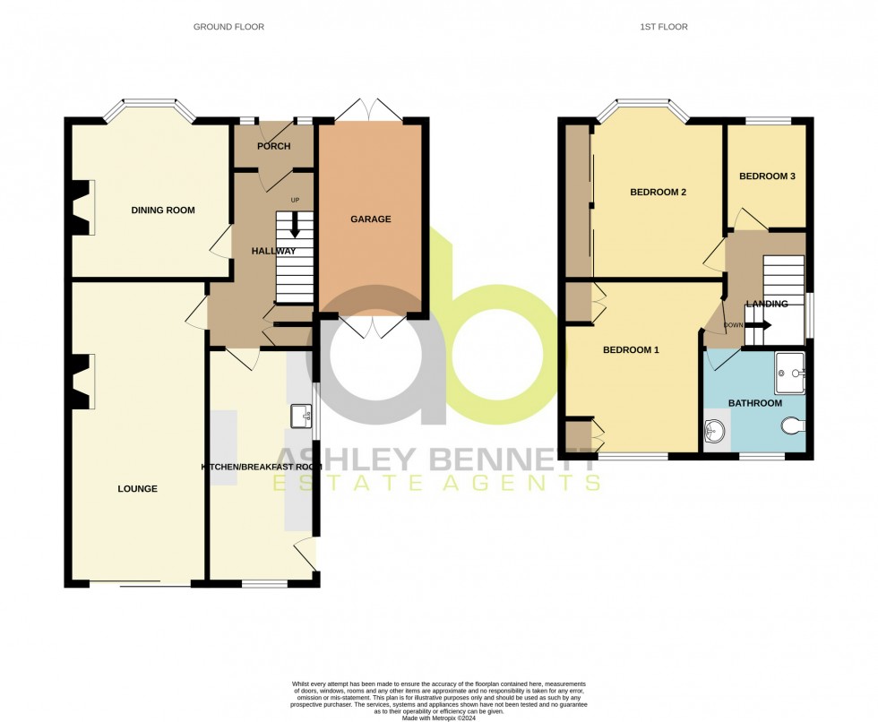 Floorplan for St. Georges Avenue, North Grays, RM17 5XB