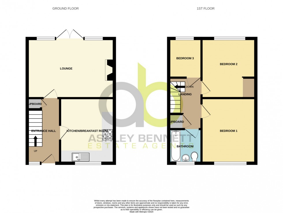 Floorplan for Toft Avenue, Grays, RM17 5SP
