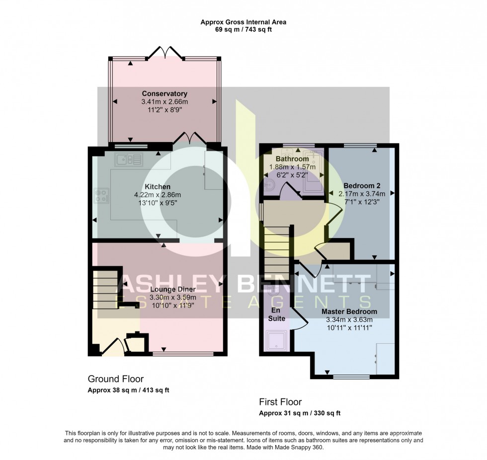 Floorplan for Astley, Grays, RM17 6UY