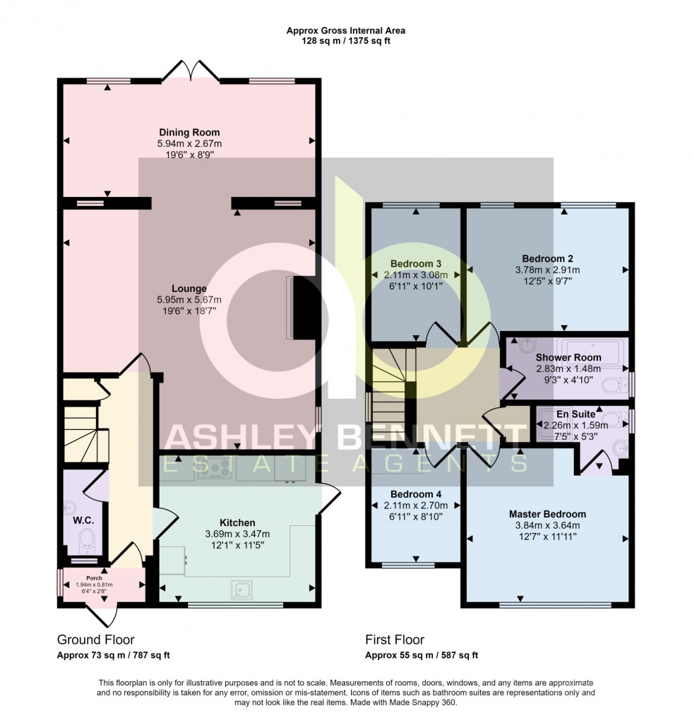 Floorplan for Hemley Road, Orsett, RM16 3DG