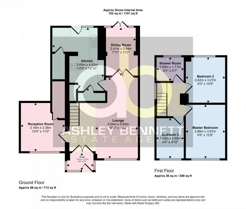 Floorplan for Saffron Close, Horndon-on-the-Hill, SS17 8PL