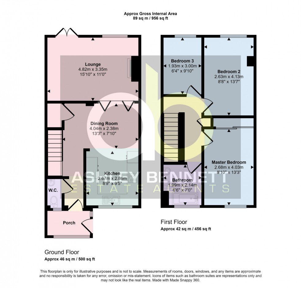 Floorplan for Bown Close, Tilbury, RM18 8EH