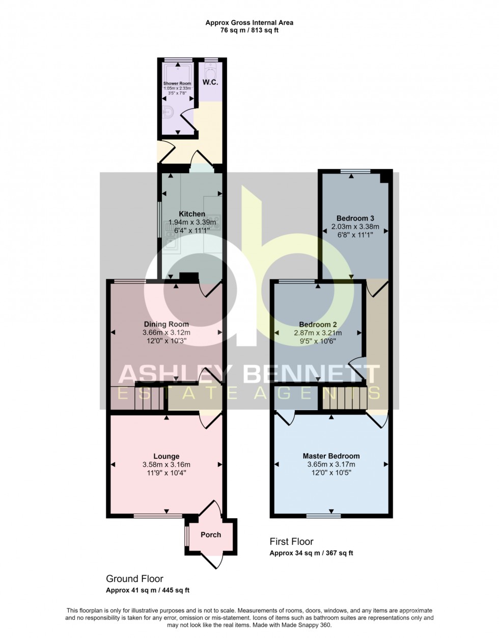 Floorplan for Richmond Road, Grays, RM17 6DN