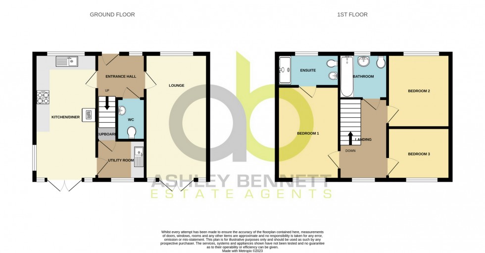 Floorplan for Abberton Way, Grays, RM20 3BB