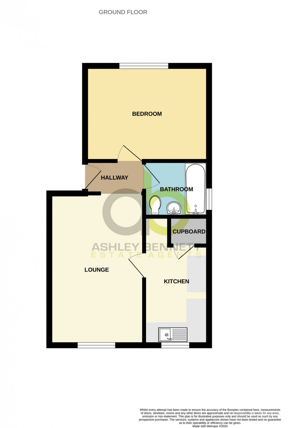 Floorplan for Tenney House, Curzon Drive, Grays, RM17 6SG